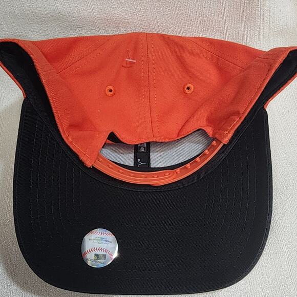 San Francisco giants snapback hat ORANGE/BLACK New ERA - Picture 4 of 6